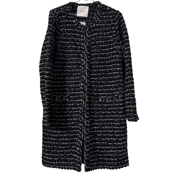 Yonetomi x Isetan Mitsukoshi Exclusive Wool Blend Knit Coat Japan Made 40 or 8 - Picture 2 of 16